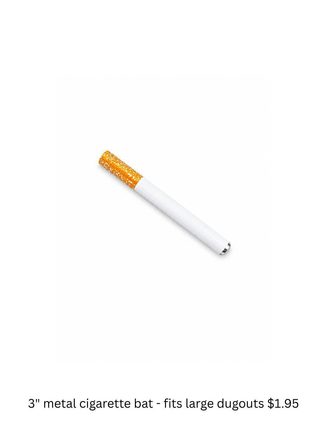 3" Metal Cigarette Bat - Fits Large Dugouts at Mainely Sticky Buds LLC