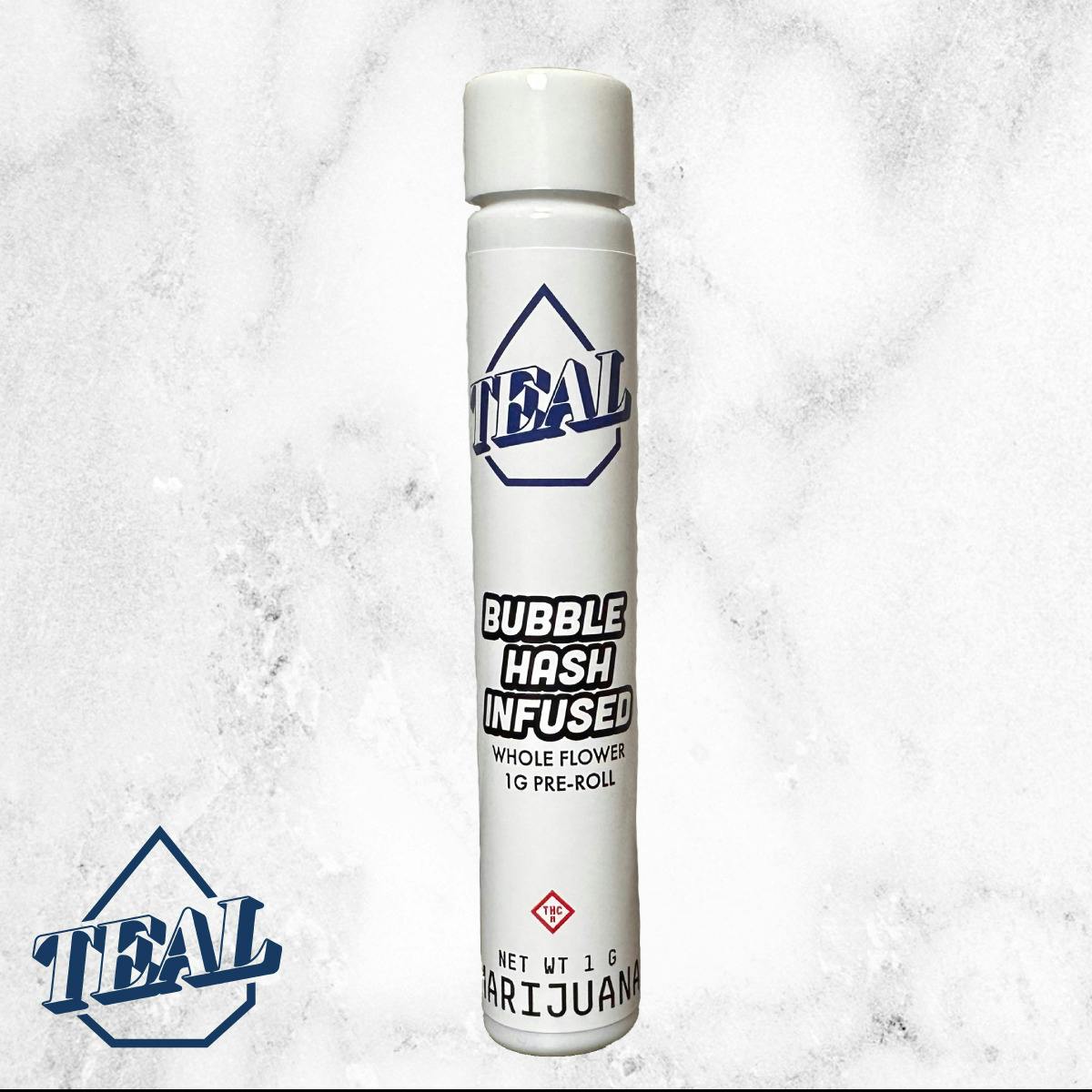 Teal: Bubble Hash Infused Pre-Roll | Tiger Moon
