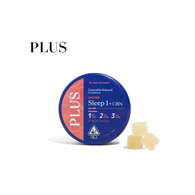 1:2:3 LYCHEE SLEEP — 1:2:3 LYCHEE SLEEP 120MG THC:CBN:CBD 20 PACK GUMMIES