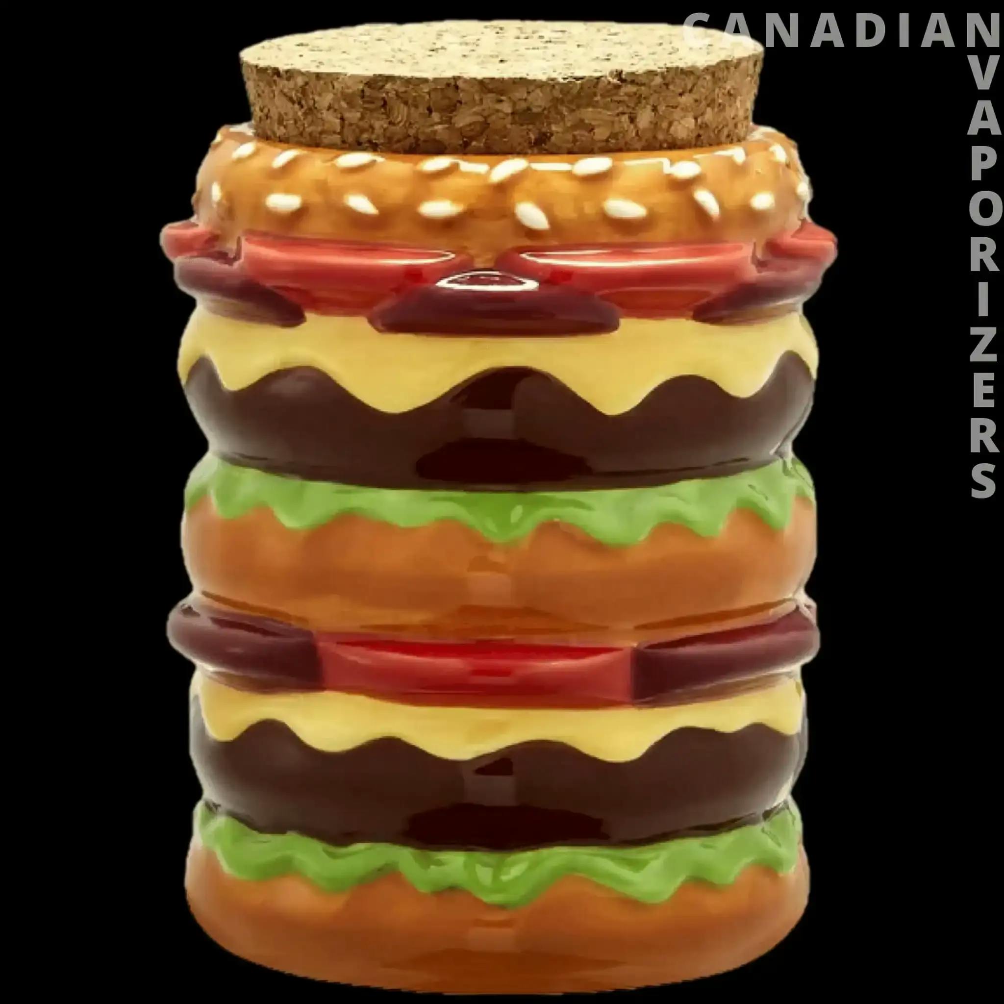 Burger Stash Jar