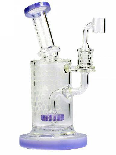 Gear Premium 8.5" Purple Slyme Swarm Rig W/ UFO Perc