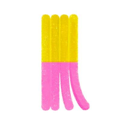 Olli StikiStix - 100 CBD Pink Lemonade Punch Gummy