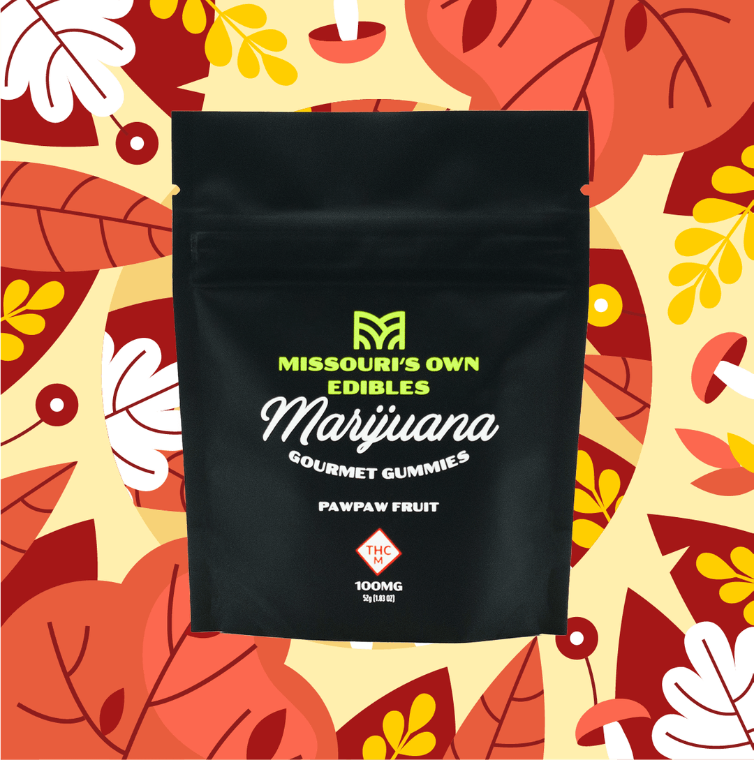 120MG PAWPAW FRUIT TRANQUILITY 4:3:2 CBD:CBN:THC GUMMIES