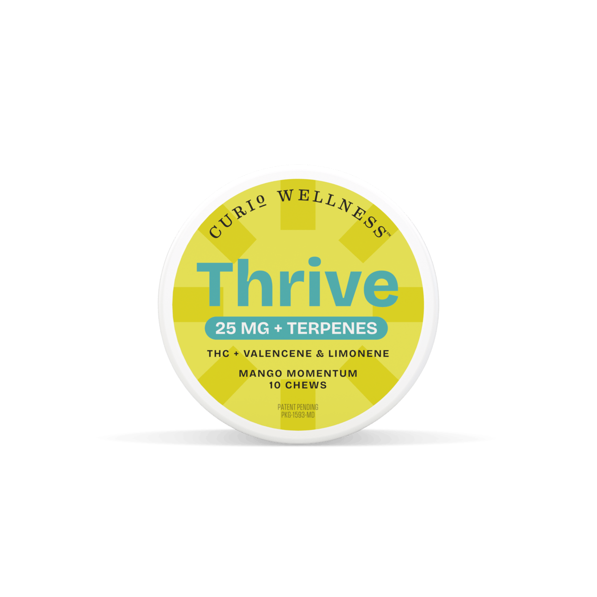 250MG THRIVE: MANGO MOMENTUM TERPENE CHEWS