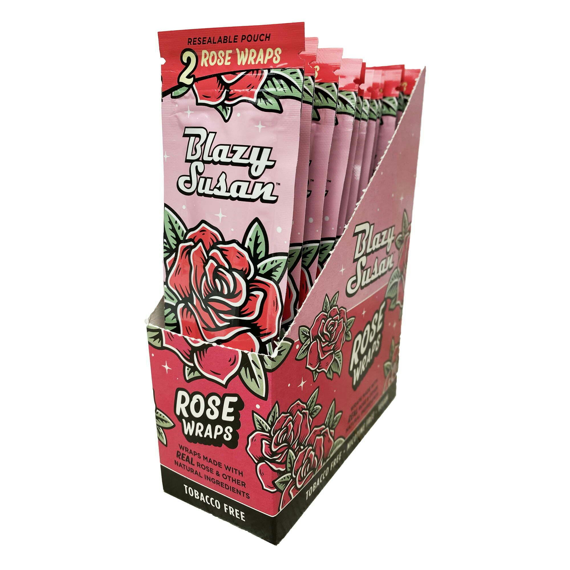 Blazy Susan® - Rose Petal Hemp Wraps