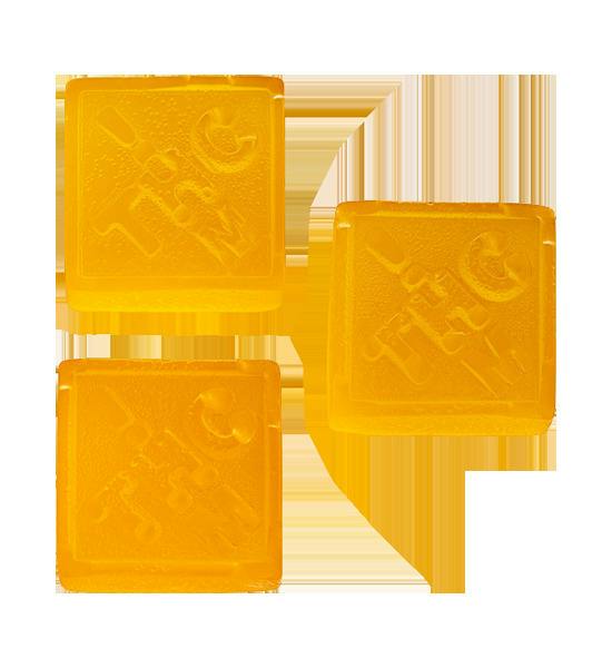 Orange Cream Sativa 250mg High Dose Live Resin Gummies - Vivid Cannabis