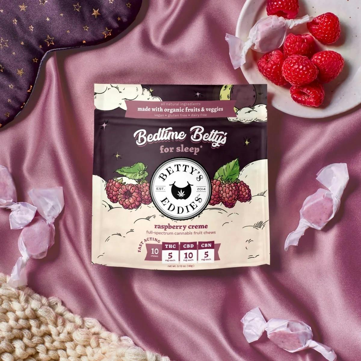 Raspberry Creme Fruit Chews 10pk