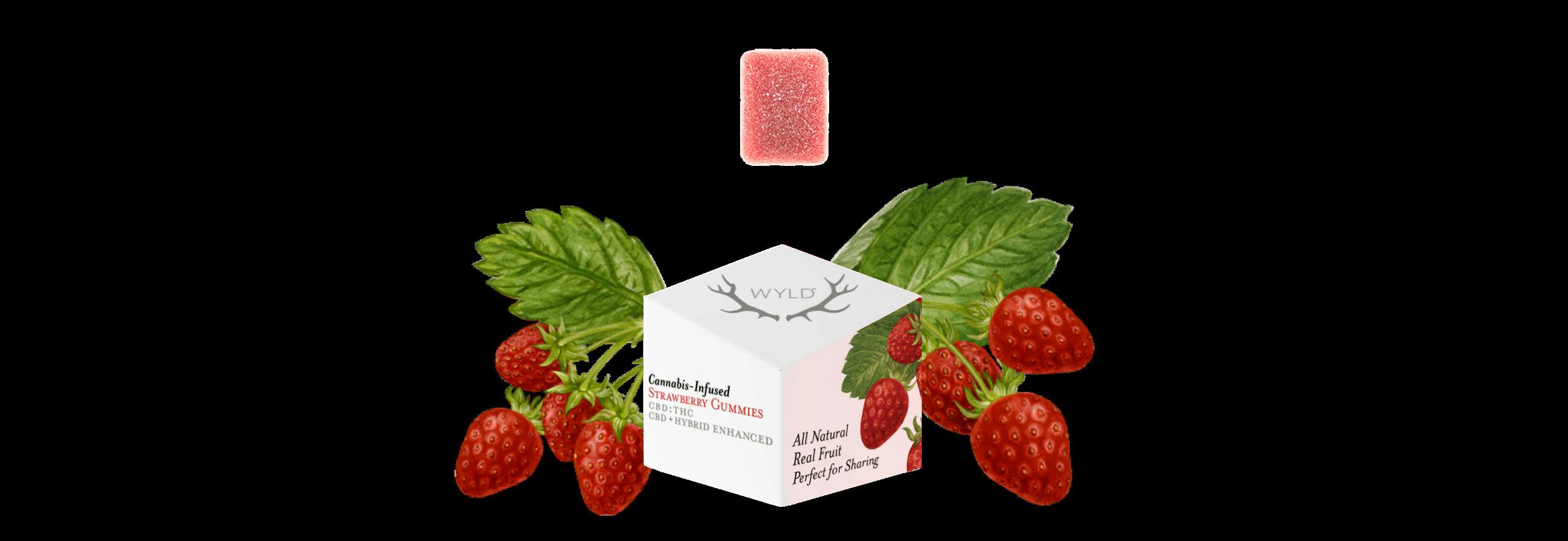 Strawberry 20:1 CBD:THC Gummies 10pk
