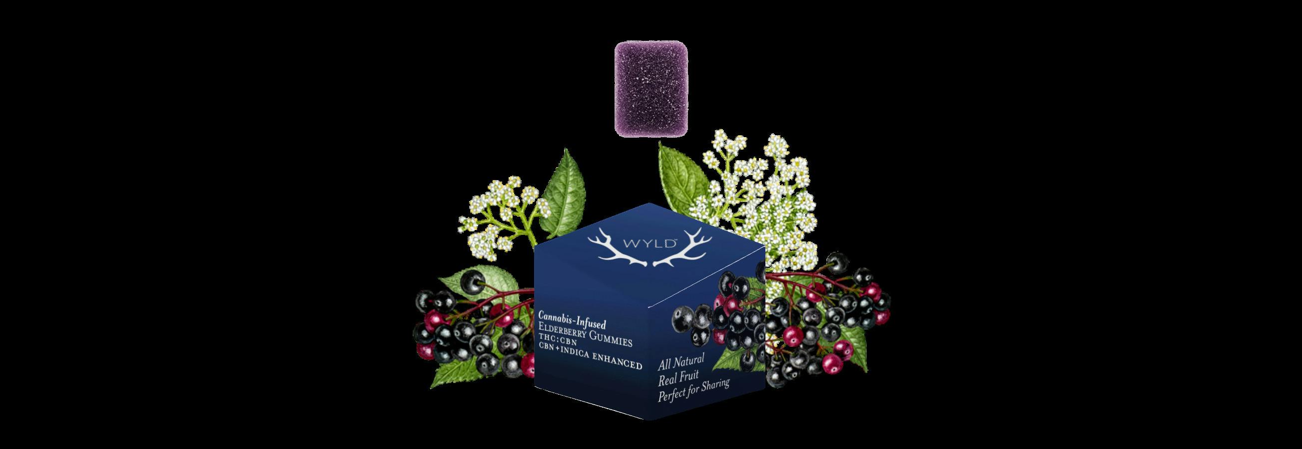 Elderberry 2:1 THC:CBN Gummies 10pk