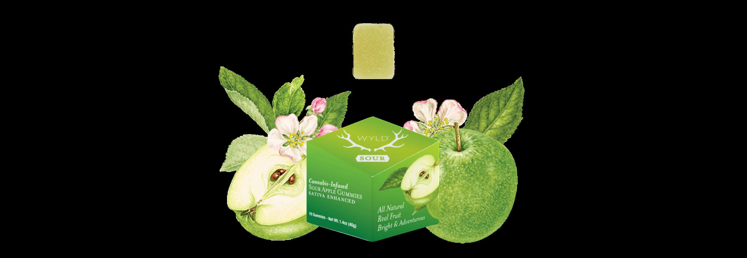 Sour Apple Gummies 10pk