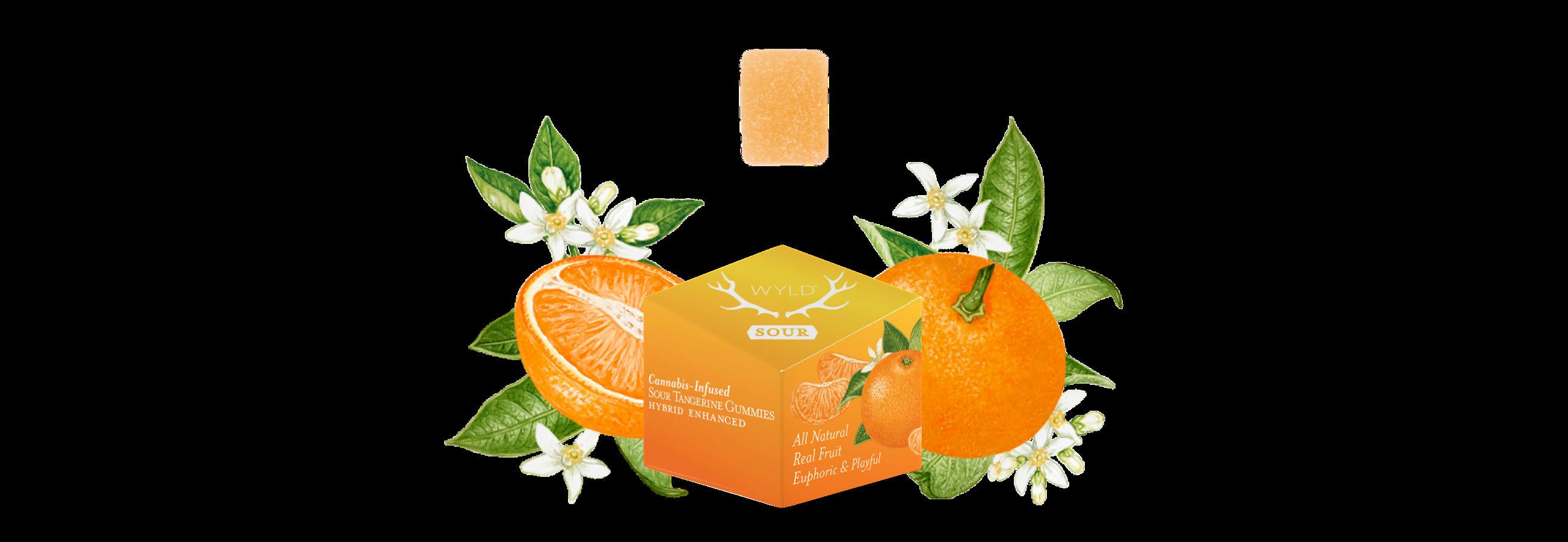 Sour Tangerine Gummies 10pk