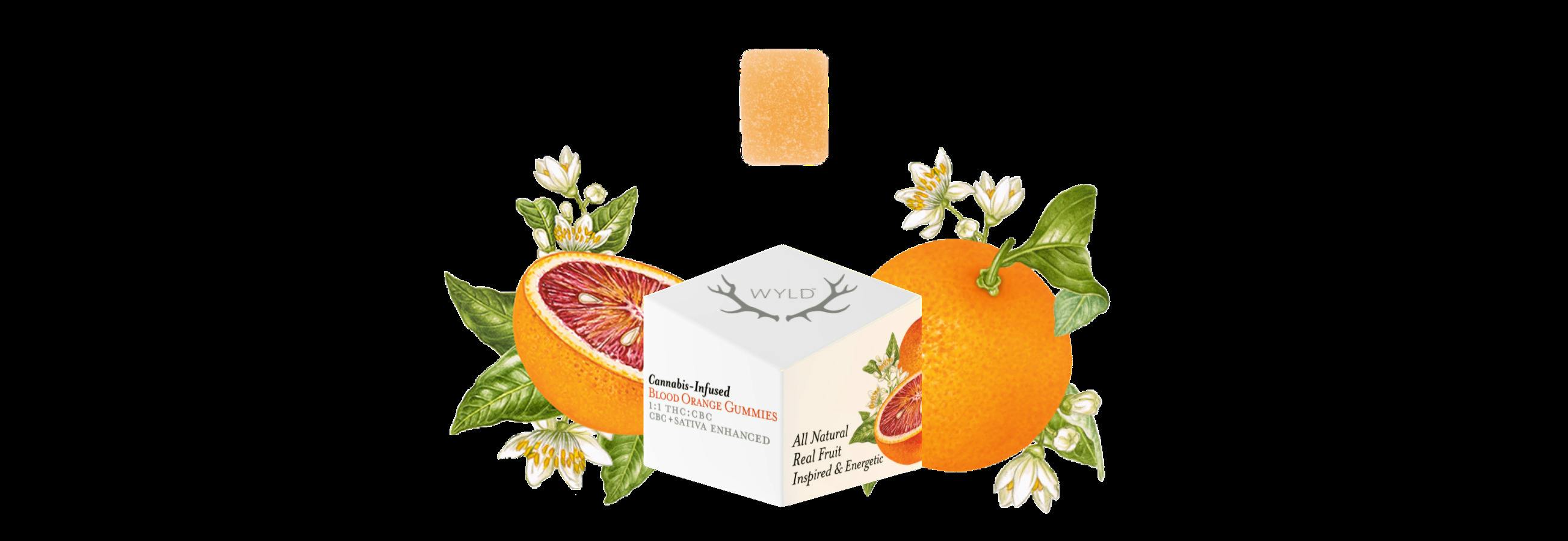 Blood Orange 1:1 CBC:THC Gummies 10pk