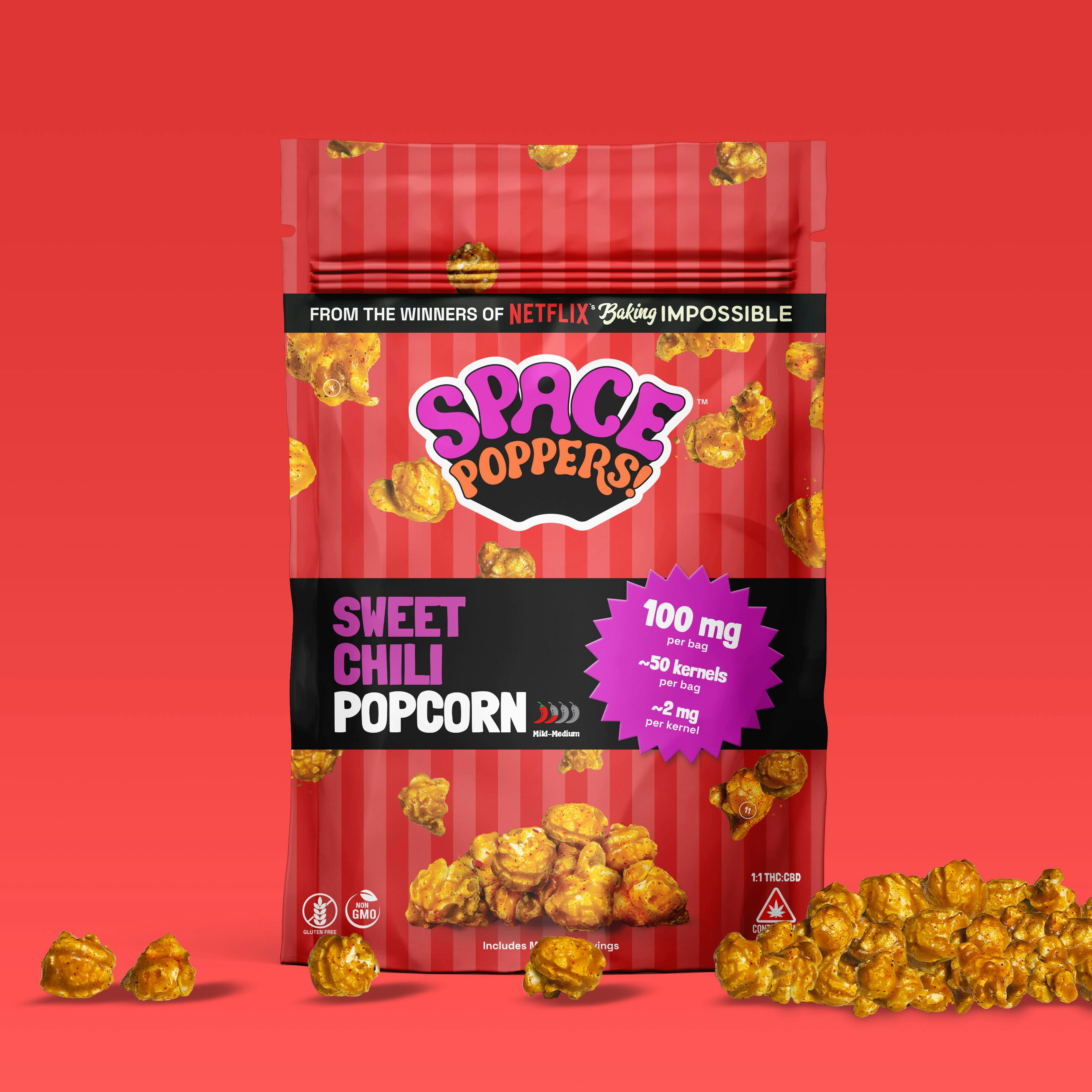 Popcorn: Sweet Chili (100 mg. bag)