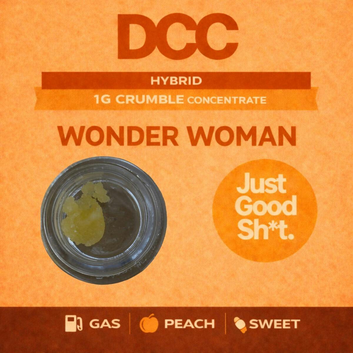 Wonder Woman Crumble at Primitiv