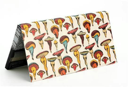 King Size Slim Papers & Tips "Shroom Booties" By Ceci Granata