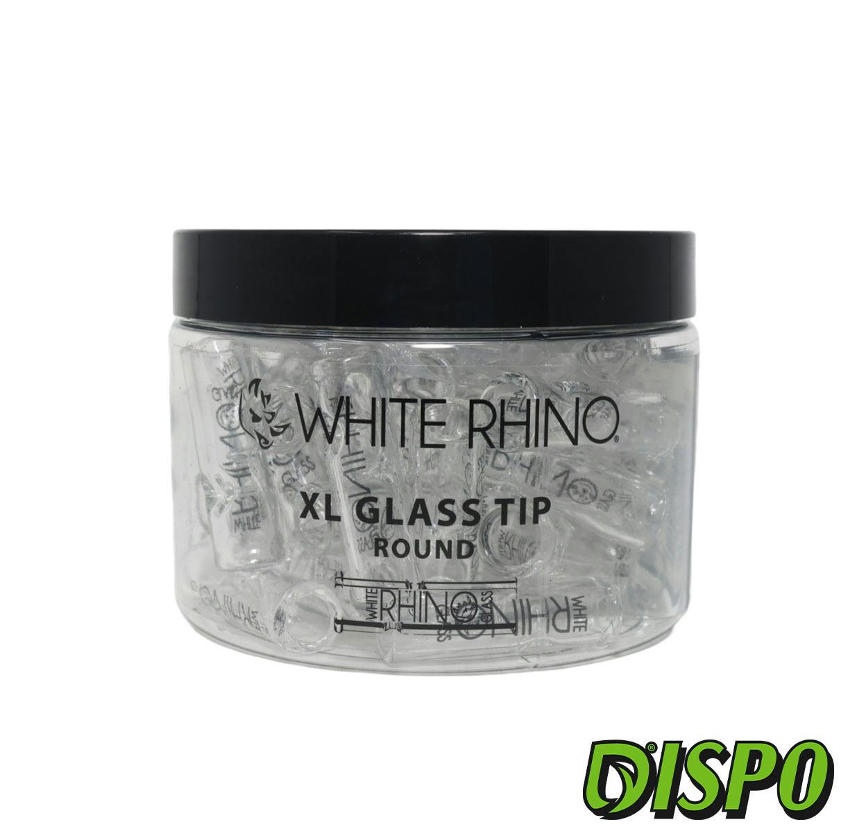 White Rhino Glass Tips