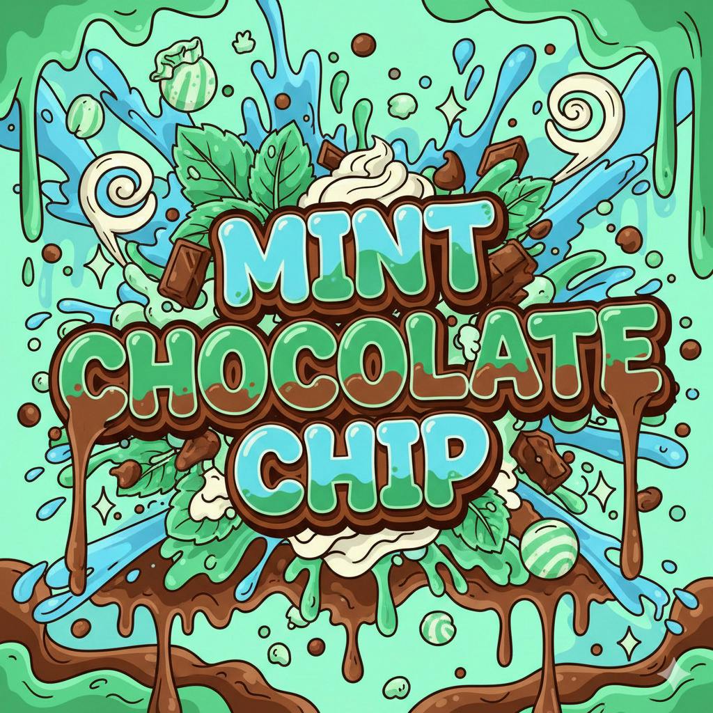 Goldkine Flower "Bigs" | Mint Chocolate Chip by Goldkine