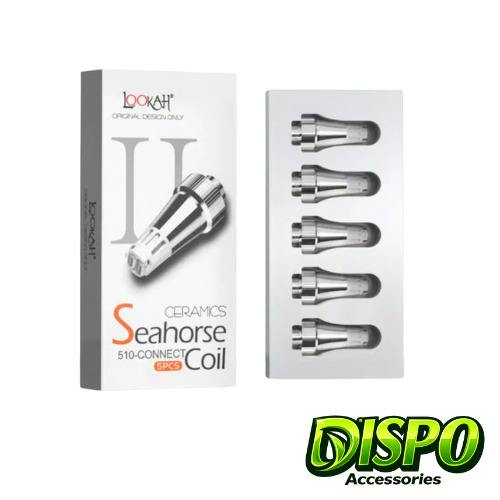 Lookah - Seahorse Coil V See Through 4ct