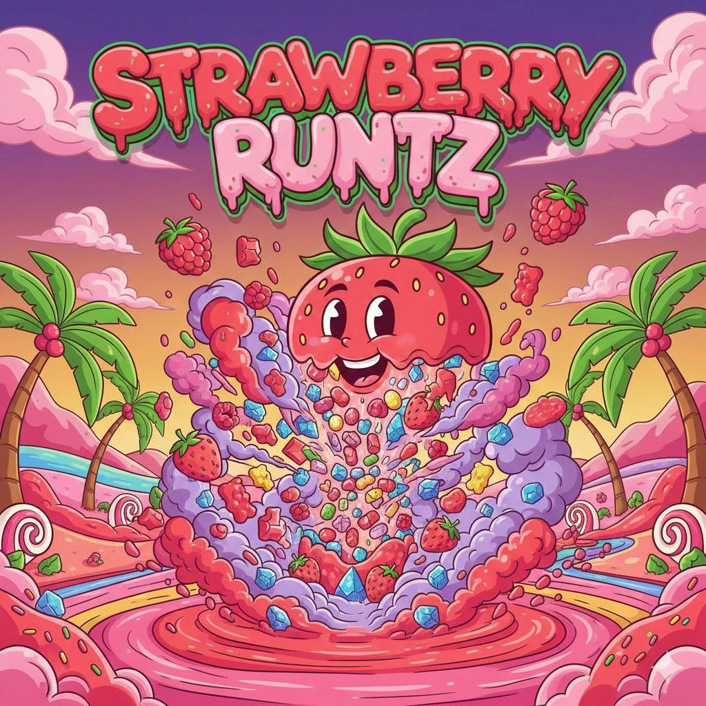 Nura - Strawberry Runtz - Buds cannabis product