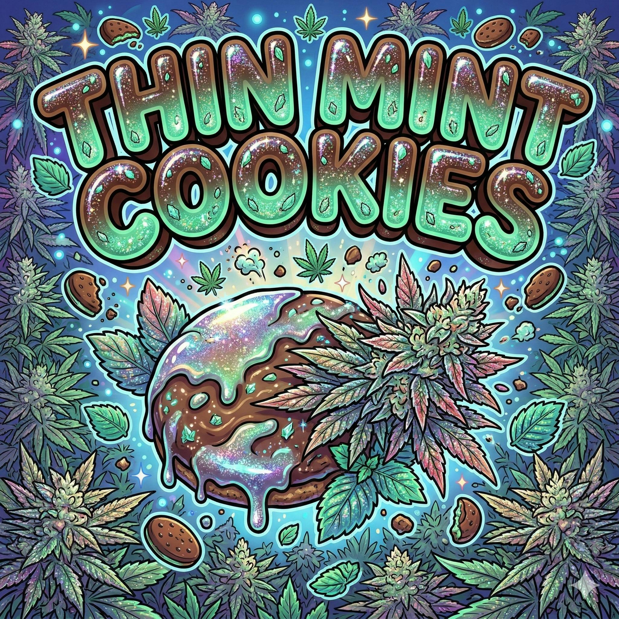 Thin Mint Cookies - Buds