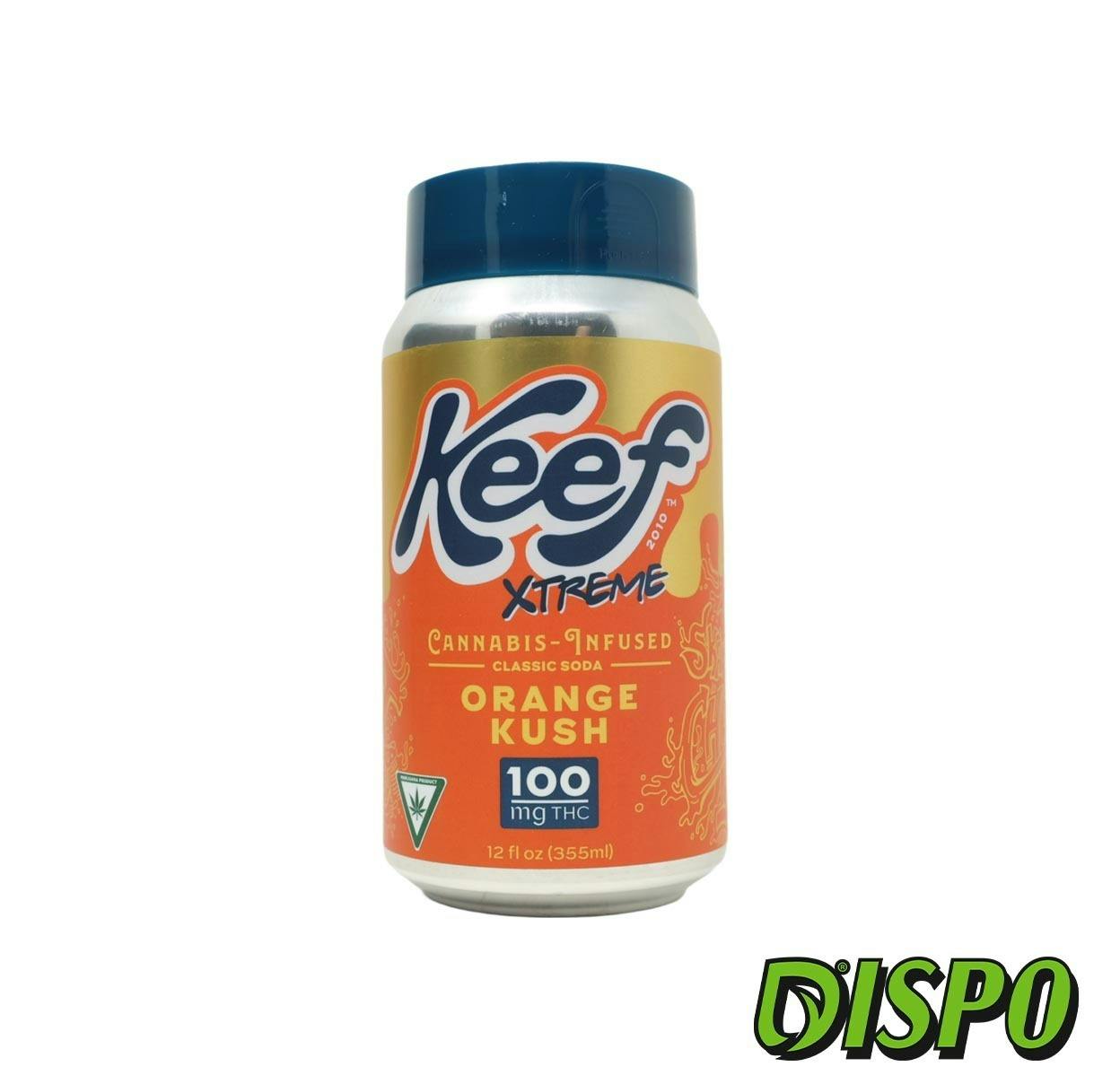Keef - Orange Kush 12oz 100mg Beverage
