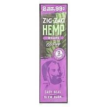 Zig Zag - Hemp Wrap 2pk | OG Purp