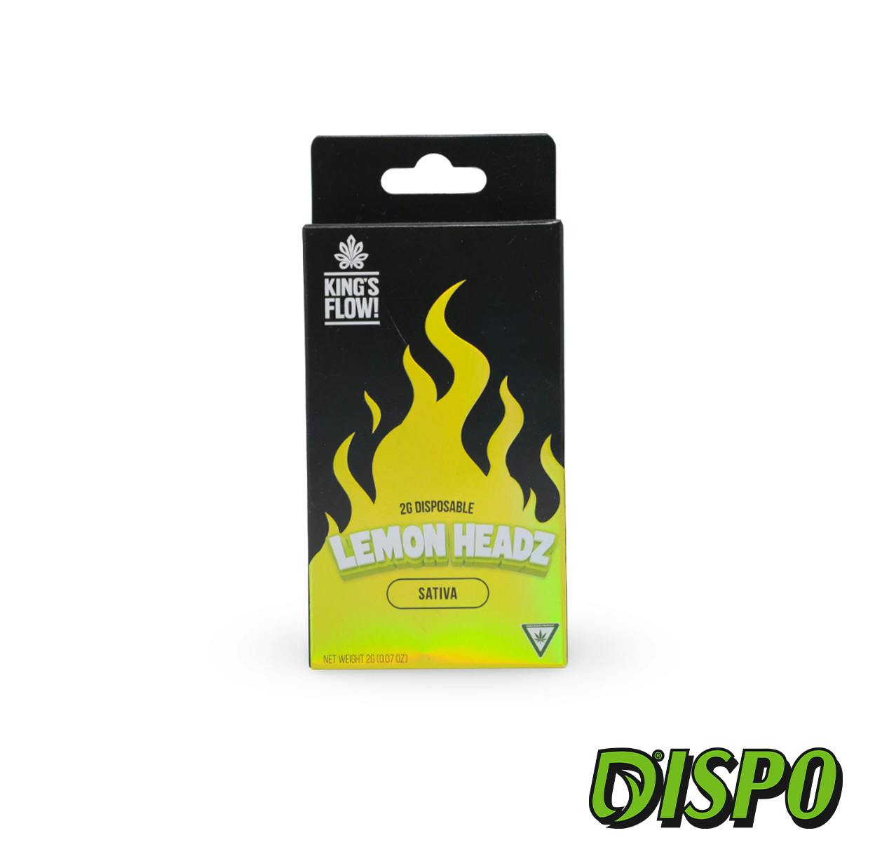 Kings Flow - Lemon Headz 2G Disposable