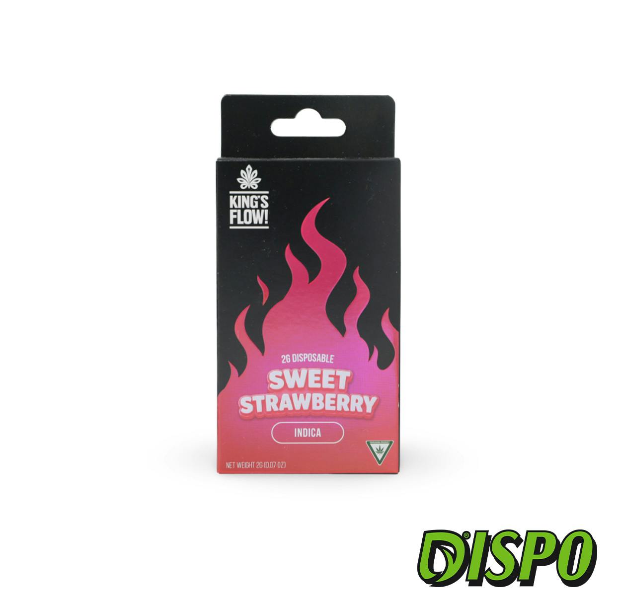 Kings Flow - Sweet Strawberry 2G Disposable