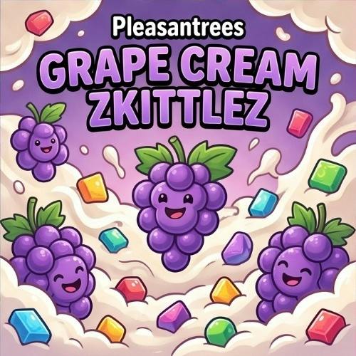 Pleasantrees - Grape Cream Zkittlez - Buds