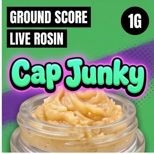 Ground Score - Cap Junky 1G Live Rosin