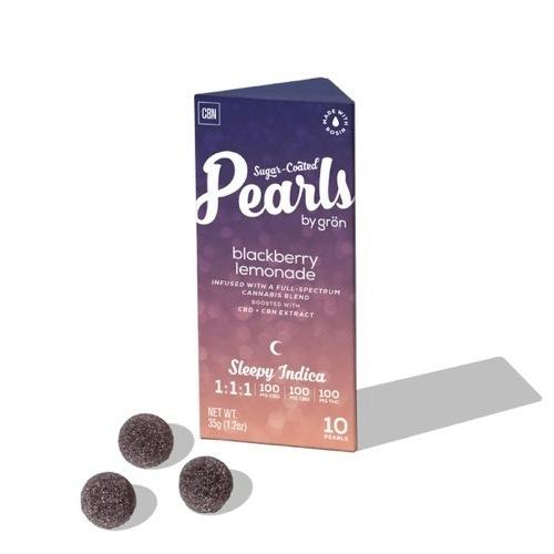 Pearls - Blackberry Lemonade 1:1:1 THC:CBD:CBN 200mg Gummies