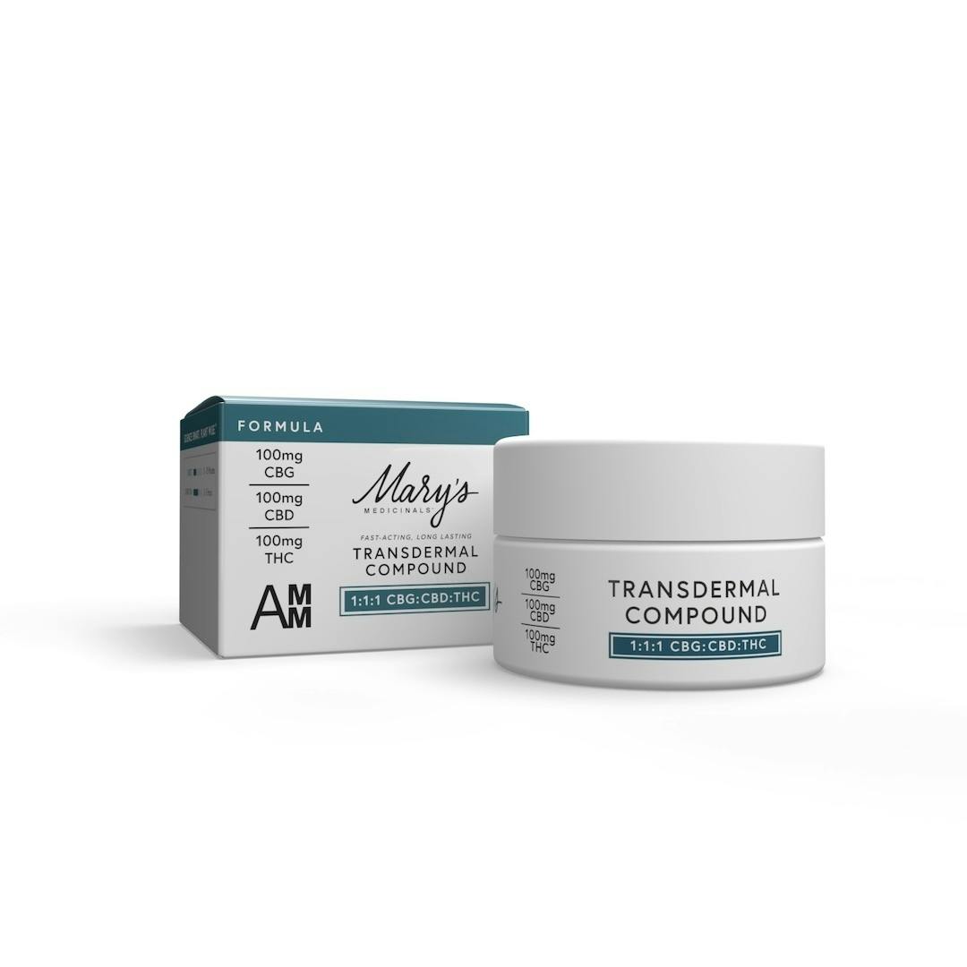 Mary's Medicinals - Topical - Compound - Formula - 1:1:1 CBG:CBD:THC - 100MG