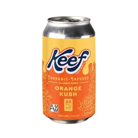 Keef - Edible - Beverage - Orange Kush - Hybrid - 25MG