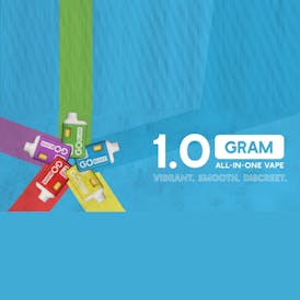 GDF - Vape Cart - AIO - Go Block Peach Tea - Indica - 1G