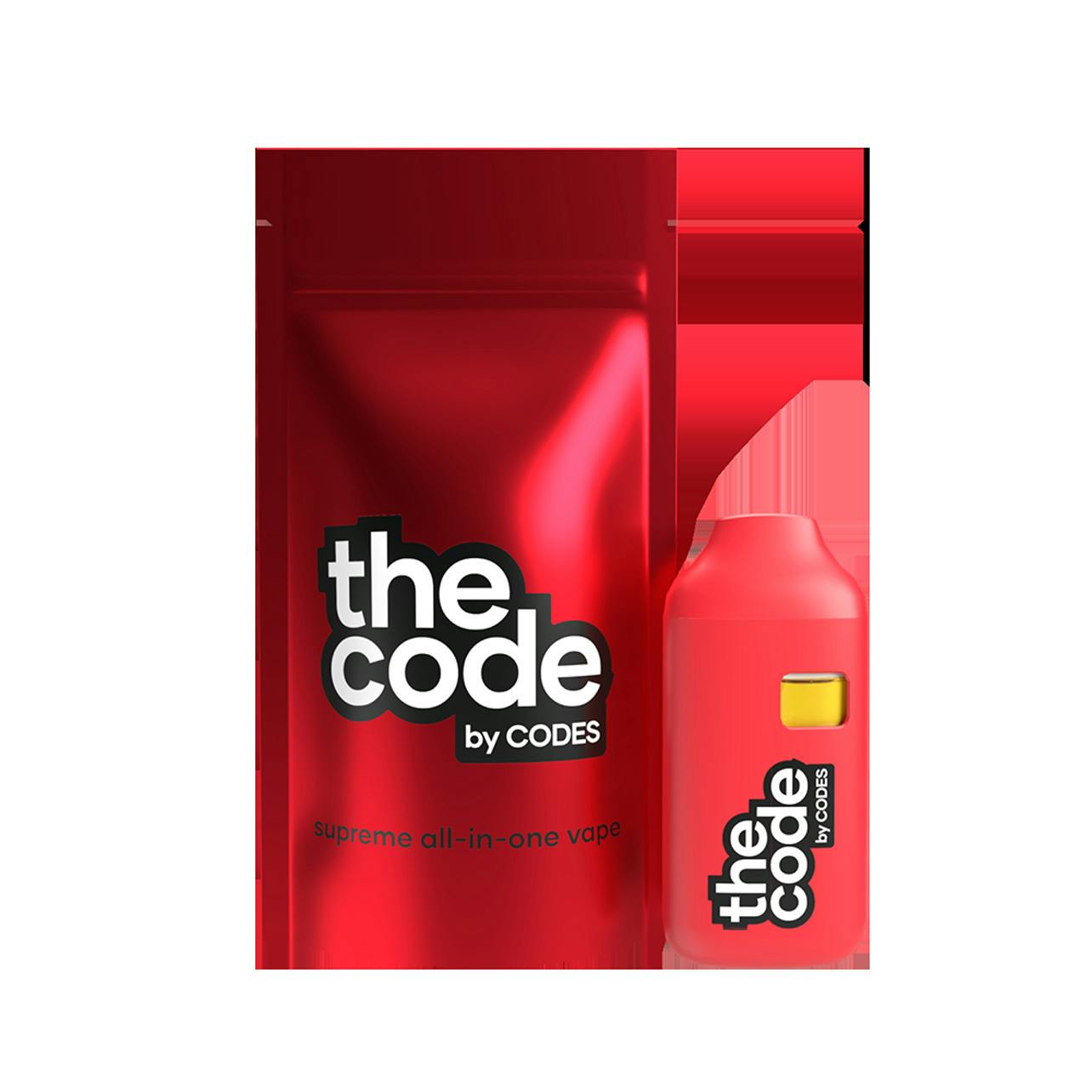 CODES - Vape Cart - AIO - Peach Parfait Botanical Terp - Hybrid - 1G