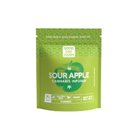 GDF - Edible - Gummies - Sour Apple - Hybrid - 100MG