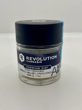 Revolution - Concentrate - Kief - Peach Crescendo - Indica - 2G