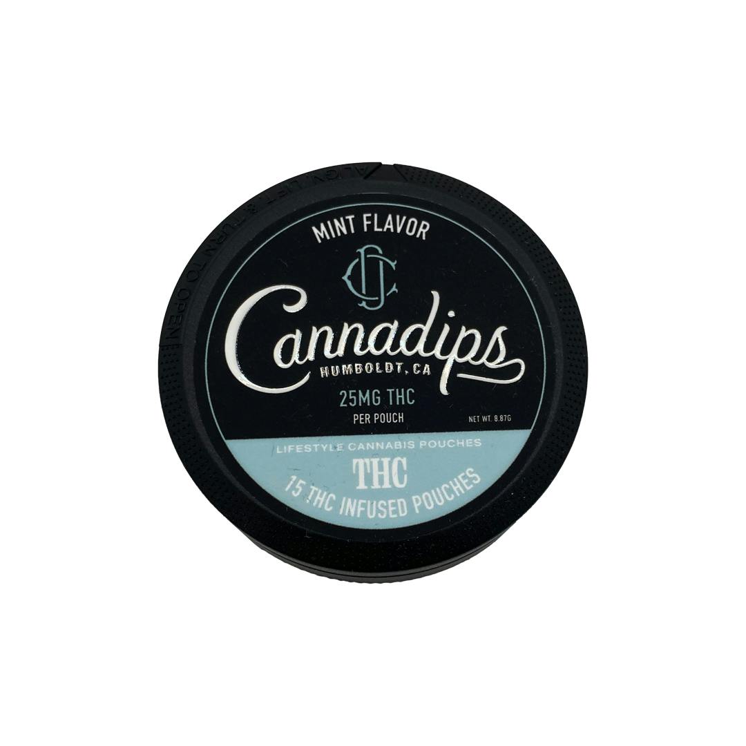 DHC - Pouches - Tincture - Cannadips Mint - Hybrid - 375MG