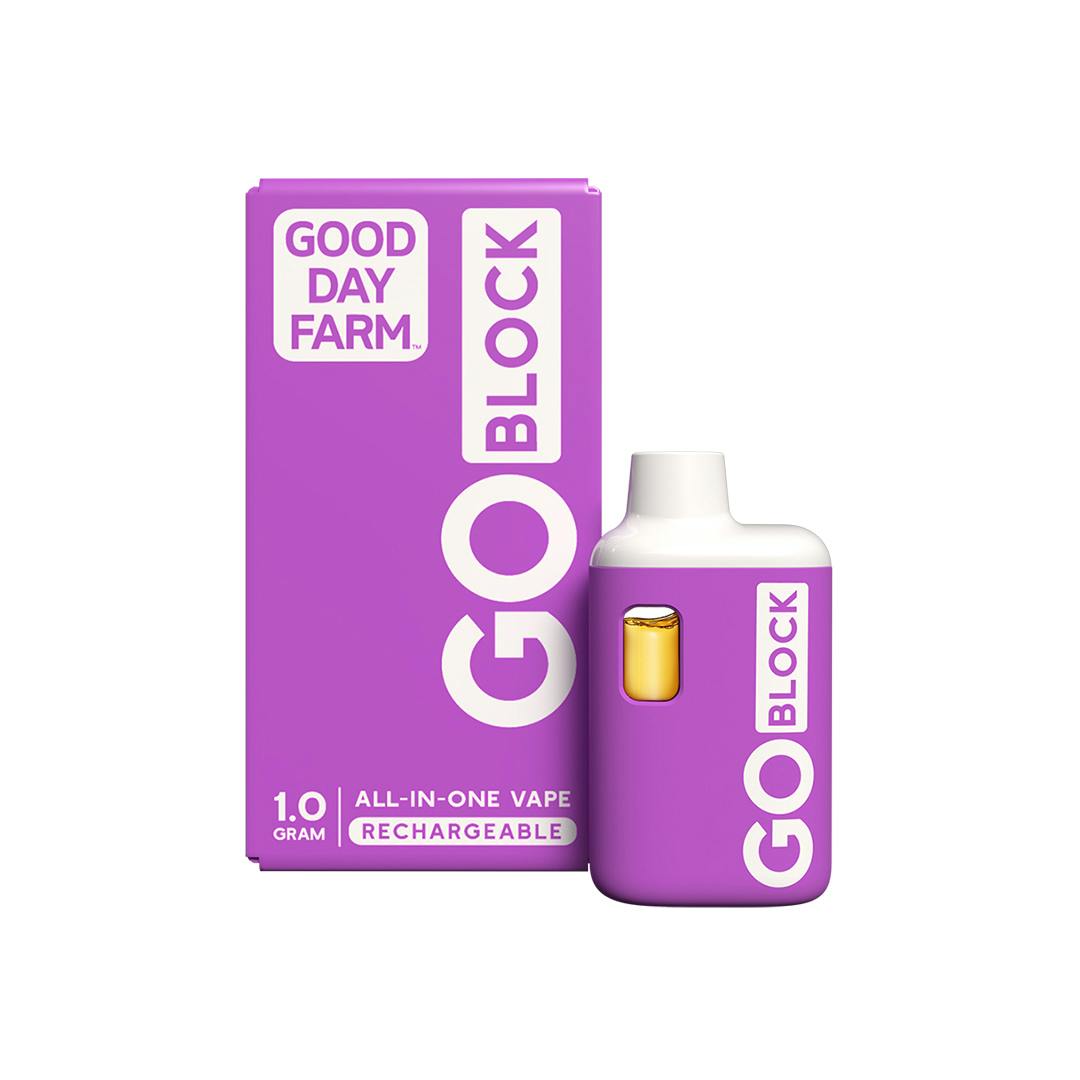 GDF - Vape Cart - AIO - Go Block Grape Soda - Indica - 1G