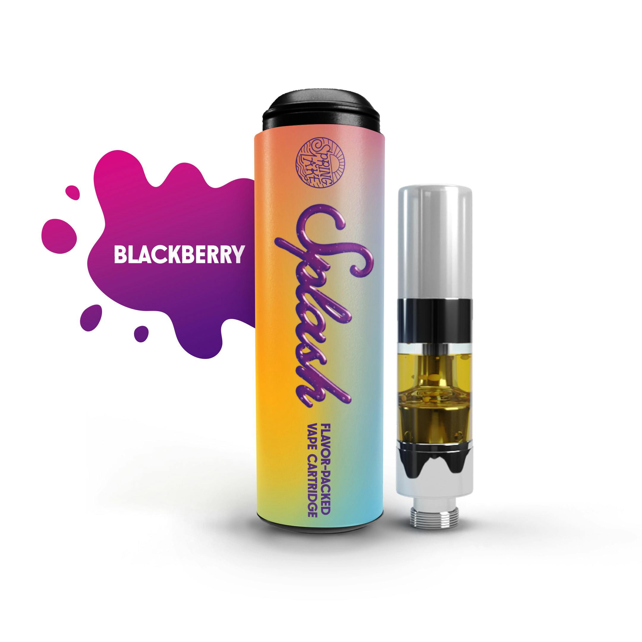 Revolution - Vape Cart - Threaded - Spring Lake Blackberry + CBN Splash - Indica Hybrid - 0.5G at Speakeasy Dispensary