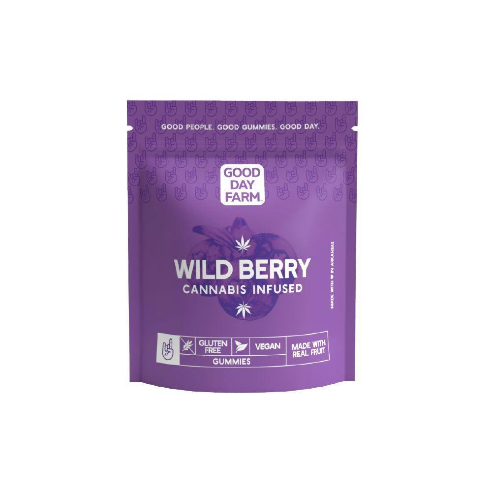 GDF - Edible - Gummies - Wild Berry - Hybrid - 100MG at Speakeasy Dispensary