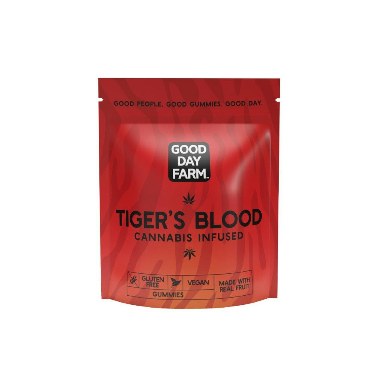 GDF - Edible - Gummies - Tiger's Blood - Hybrid - 400MG