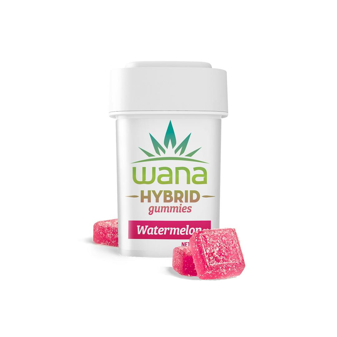 RVR - Edible - Gummies - WANA Watermelon - Hybrid - 100MG at Speakeasy Dispensary