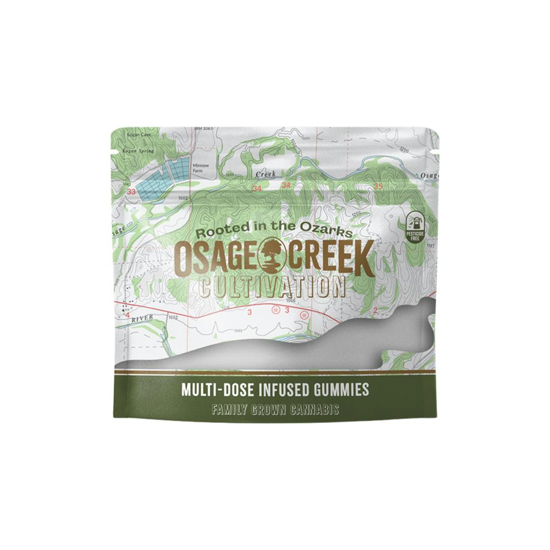 Osage - Edible - Gummies - Black Raspberry Sugar Free - Hybrid - 200MG
