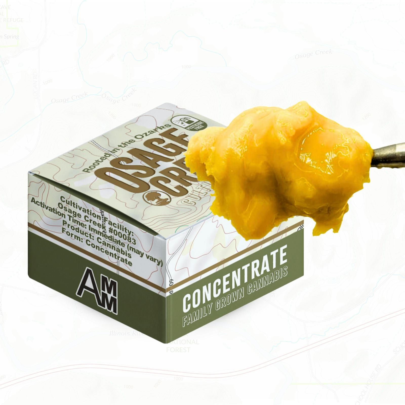 Osage - Concentrate - Budder - Bombsicle - Indica Hybrid - 1G