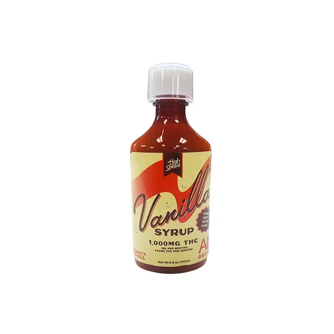 High Speed - Edible - Syrup - Vanilla - Hybrid - 1000MG