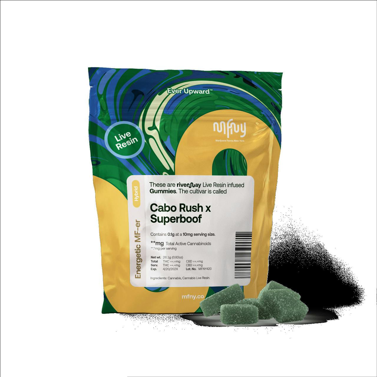 MFNY - Cabo Rush x Superboof Live Resin Gummies - 10mg (10)