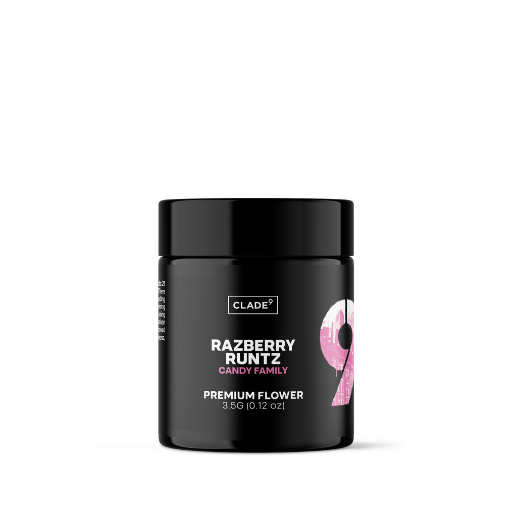 Clade 9 Razberry Runtz Flower 3.5g