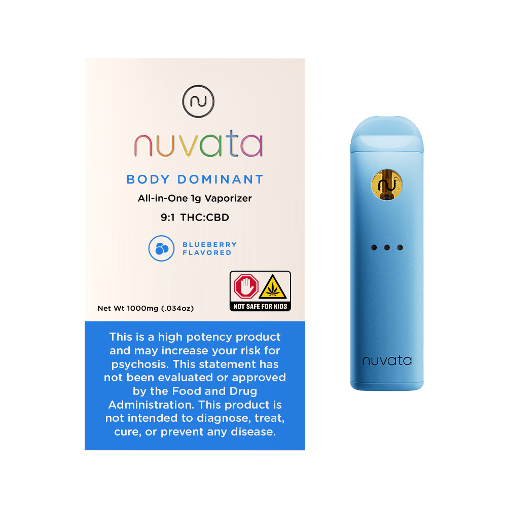 Nuvata Body Dominant | Blueberry Disposable 1g