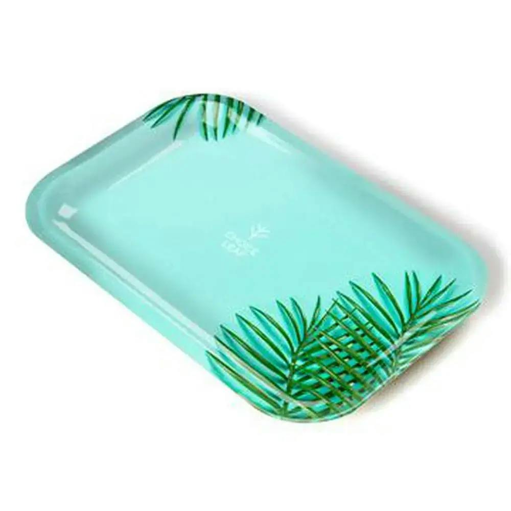 Mint Palm Rolling Tray - Medium
